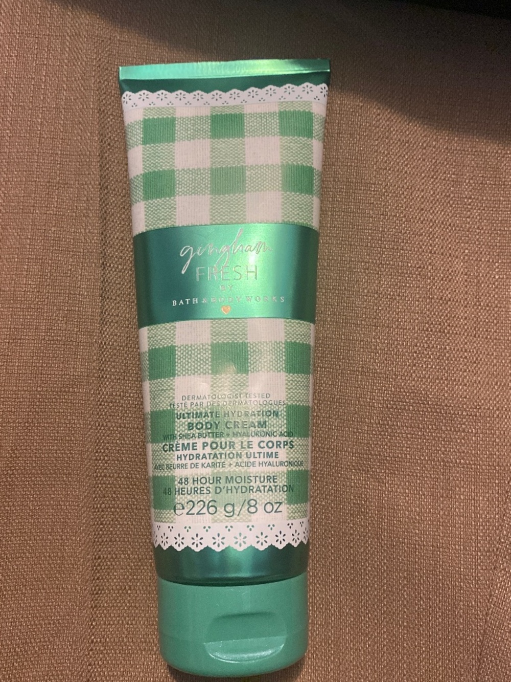 Gingham fresh-Full size Body Cream-NWT!